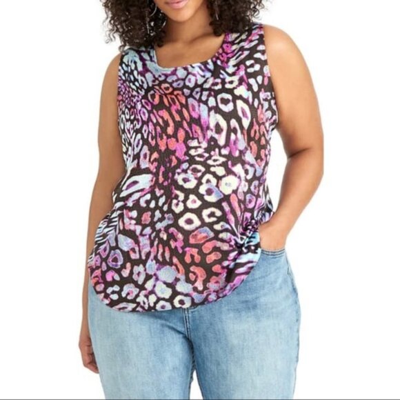 Rachel Rachel Roy Animal-Print Top - Picture 2 of 8